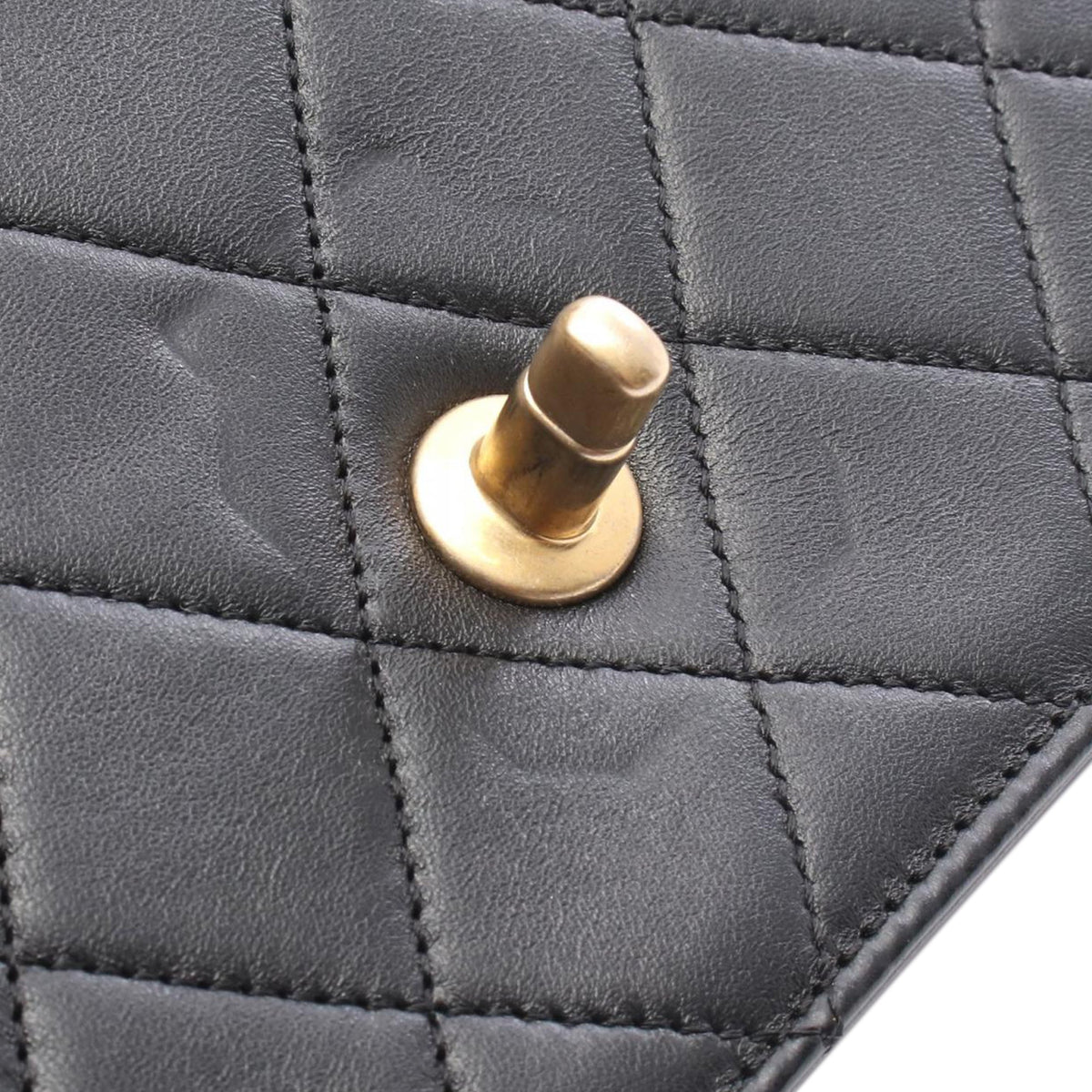 Chanel Quilted Lambskin Crystal Geometric CC Frame Flap