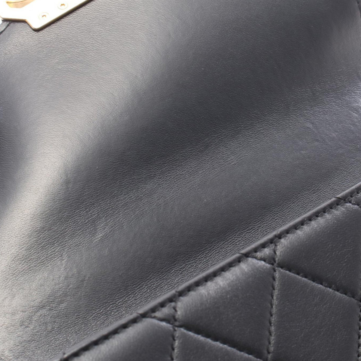 Chanel Quilted Lambskin Crystal Geometric CC Frame Flap