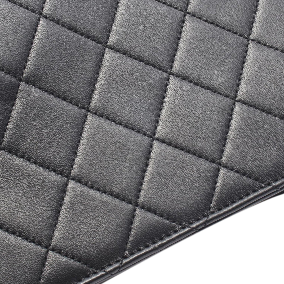Chanel Quilted Lambskin Crystal Geometric CC Frame Flap