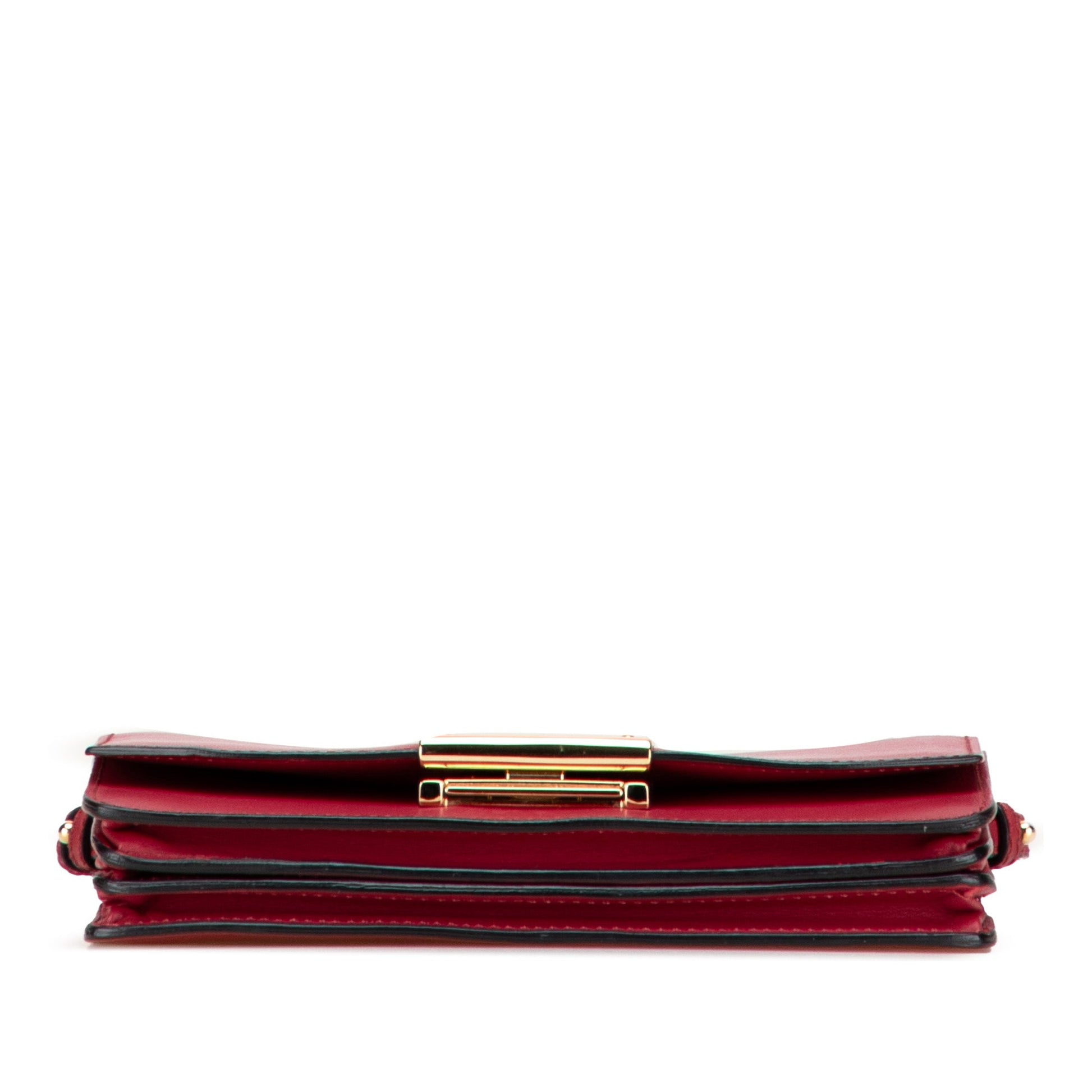 Burberry Leather Madison Wallet On Chain