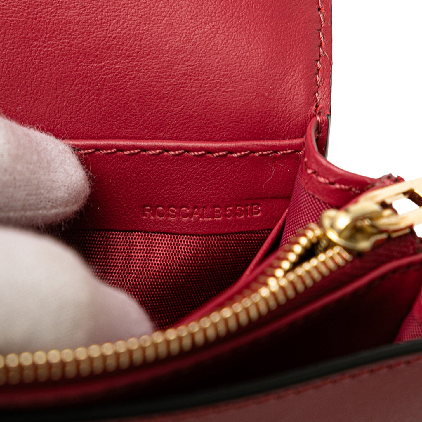 Burberry Leather Madison Wallet On Chain