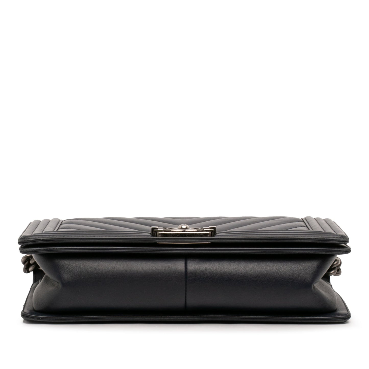 Chanel Medium Chevron Lambskin Boy Flap