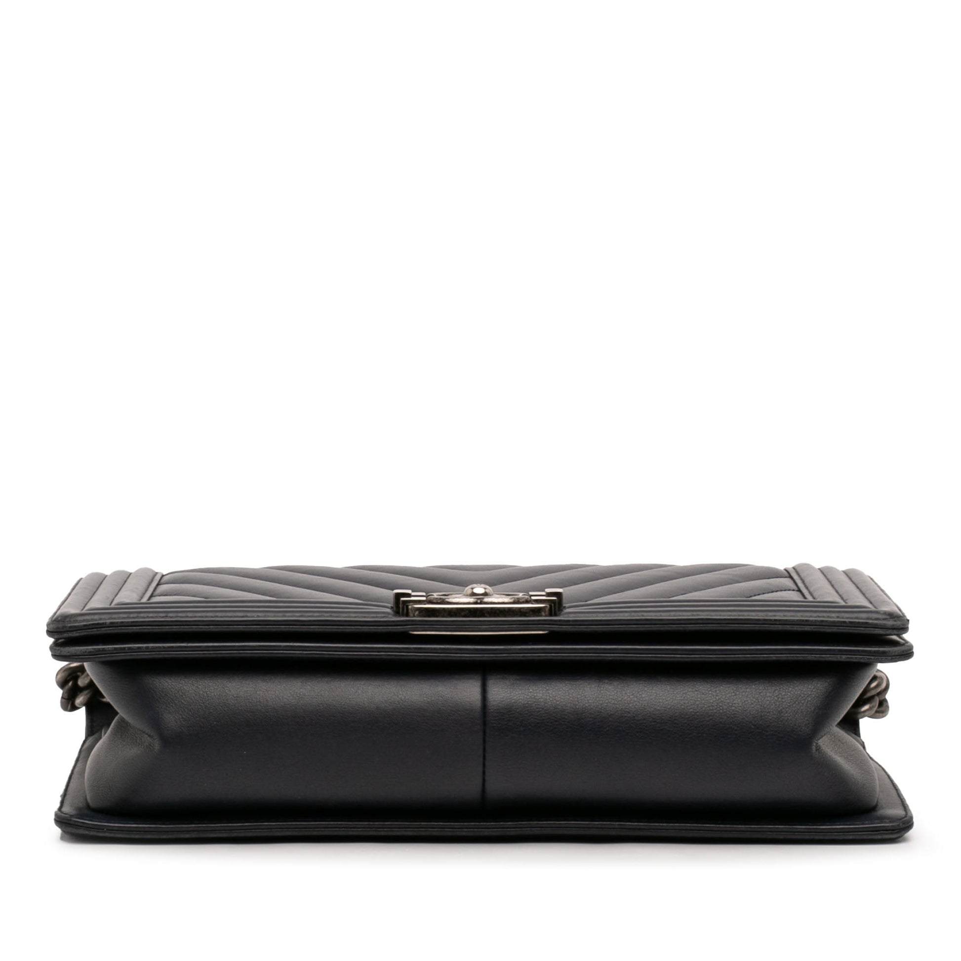 Chanel Medium Chevron Lambskin Boy Flap