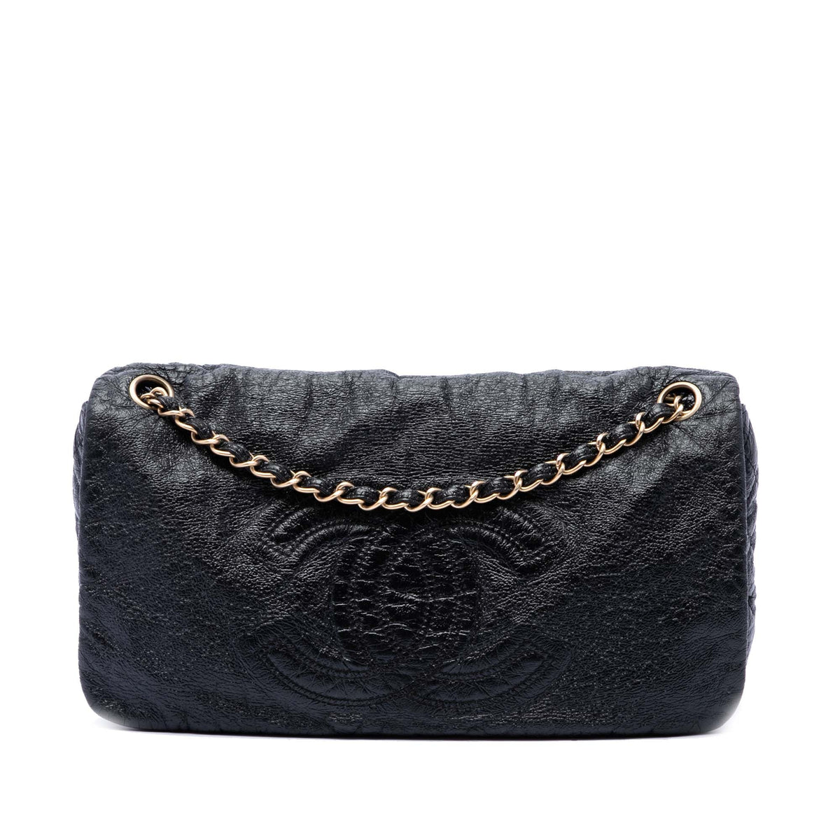 Chanel Medium Vinyl Rock and Chain Flap
