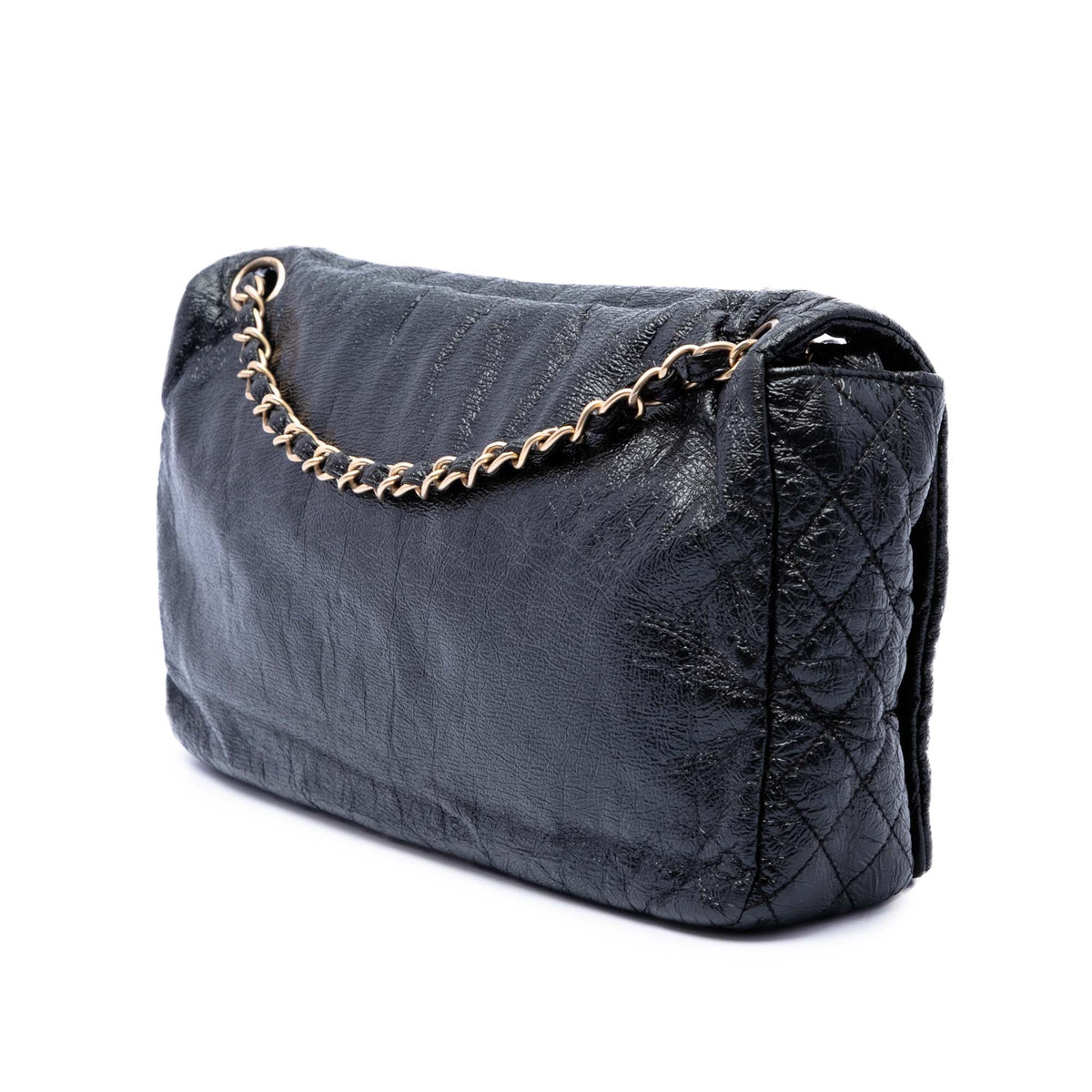 Chanel Medium Vinyl Rock and Chain Flap