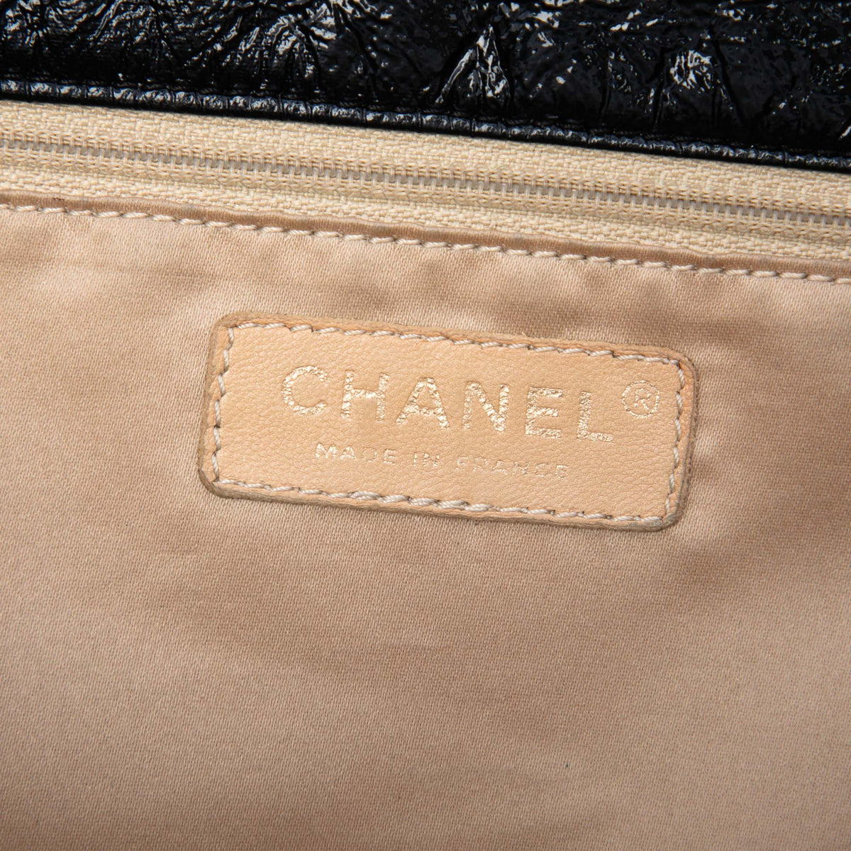 Chanel Medium Vinyl Rock and Chain Flap