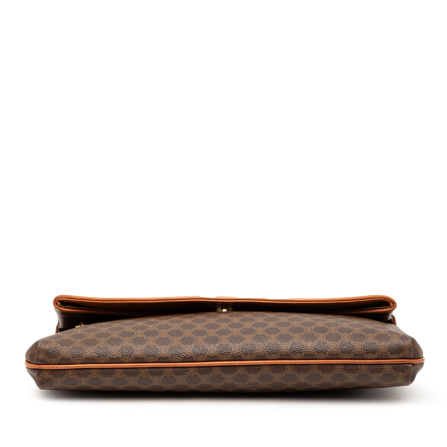Celine Macadam Coated Canvas Clutch