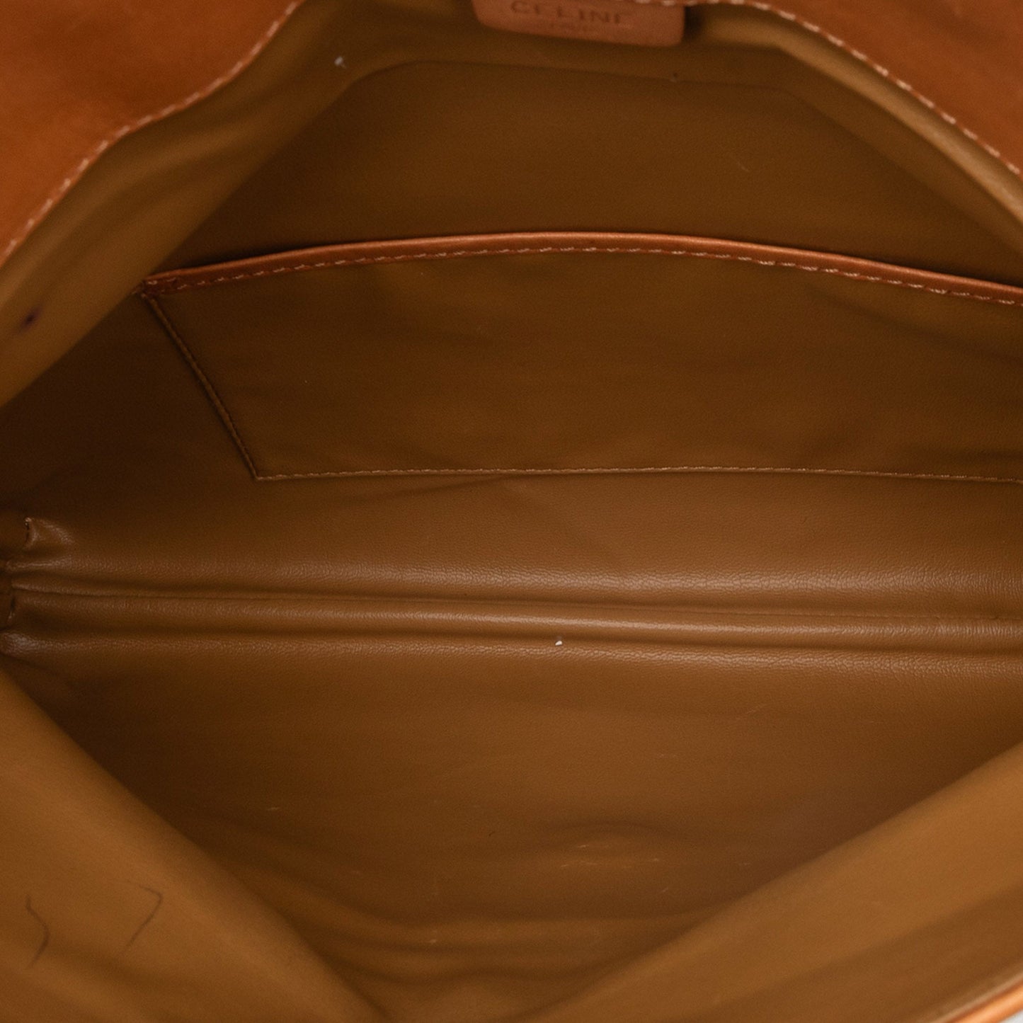 Celine Macadam Coated Canvas Clutch