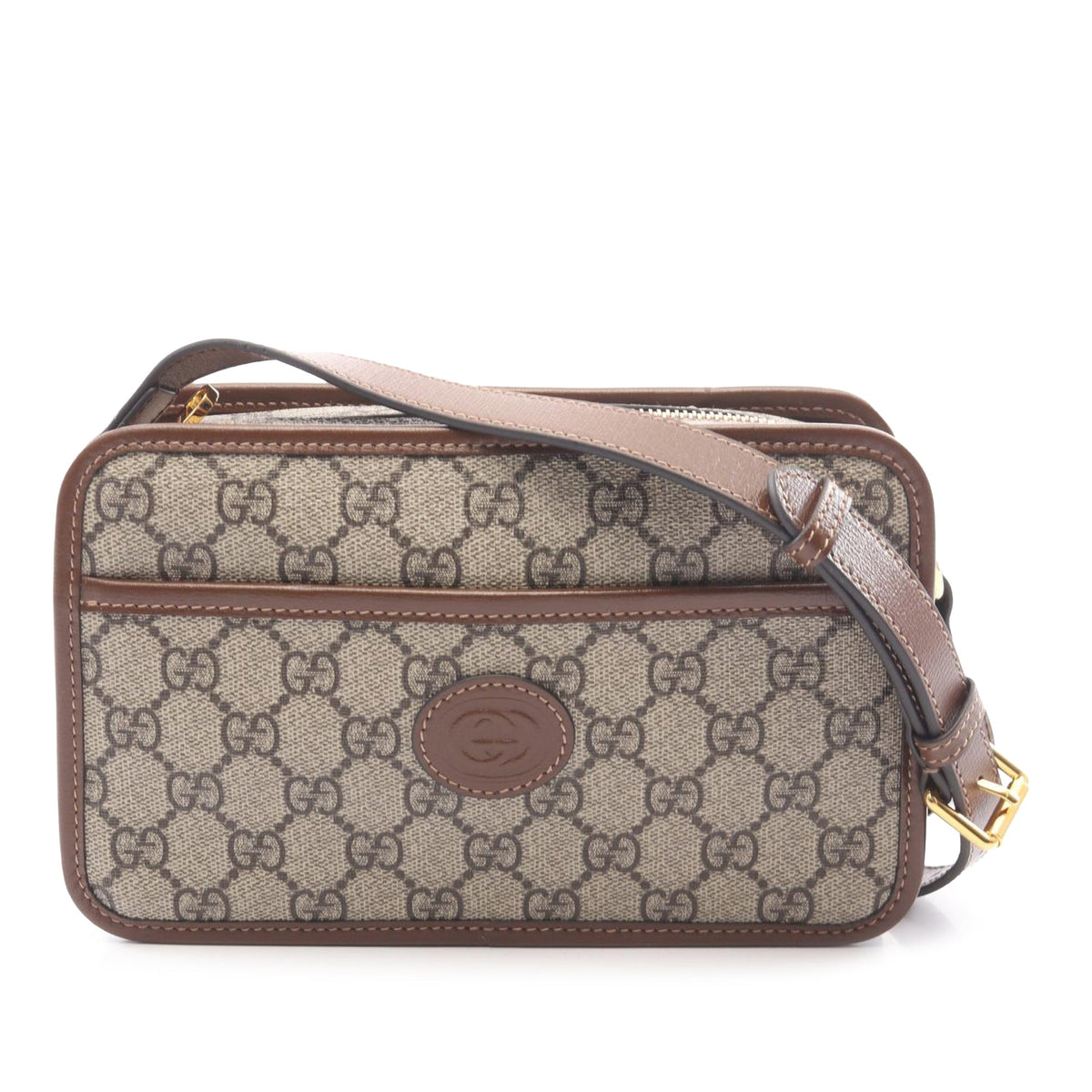 Gucci GG Supreme Interlocking G Crossbody