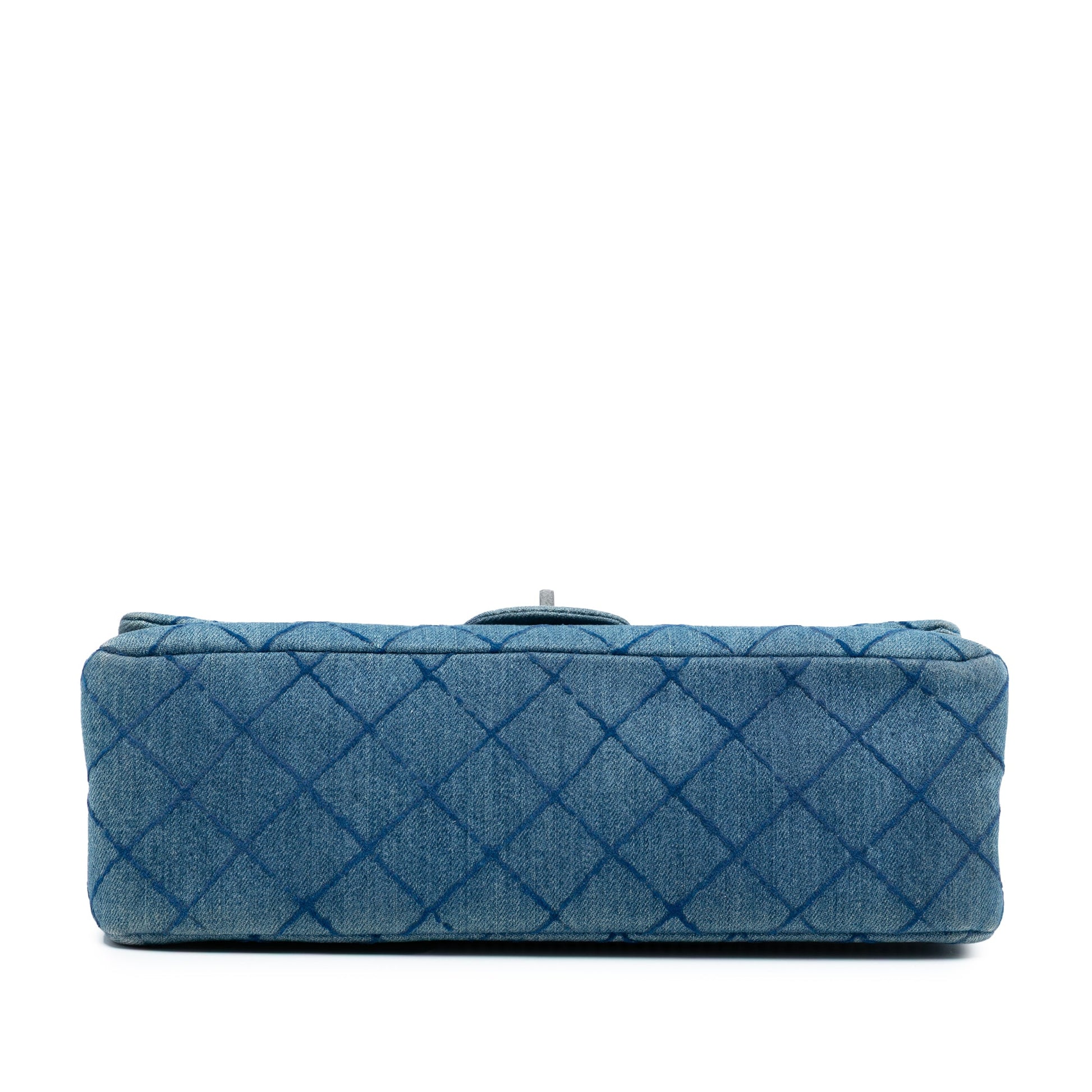 Chanel Quilted Denim Reissue 2.55 Double Flap 226