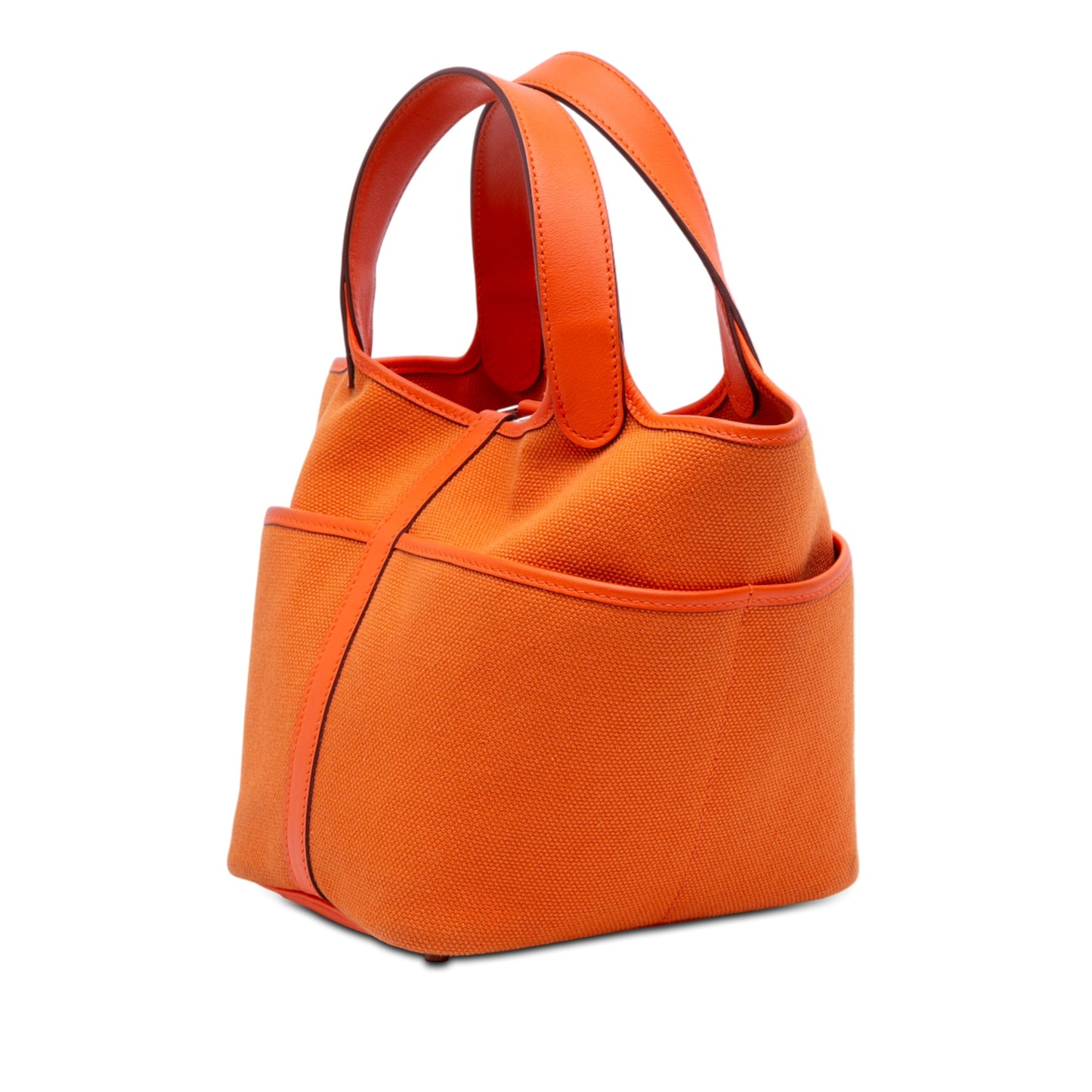Hermès Toile Goeland and Swift Cargo Picotin Lock 18