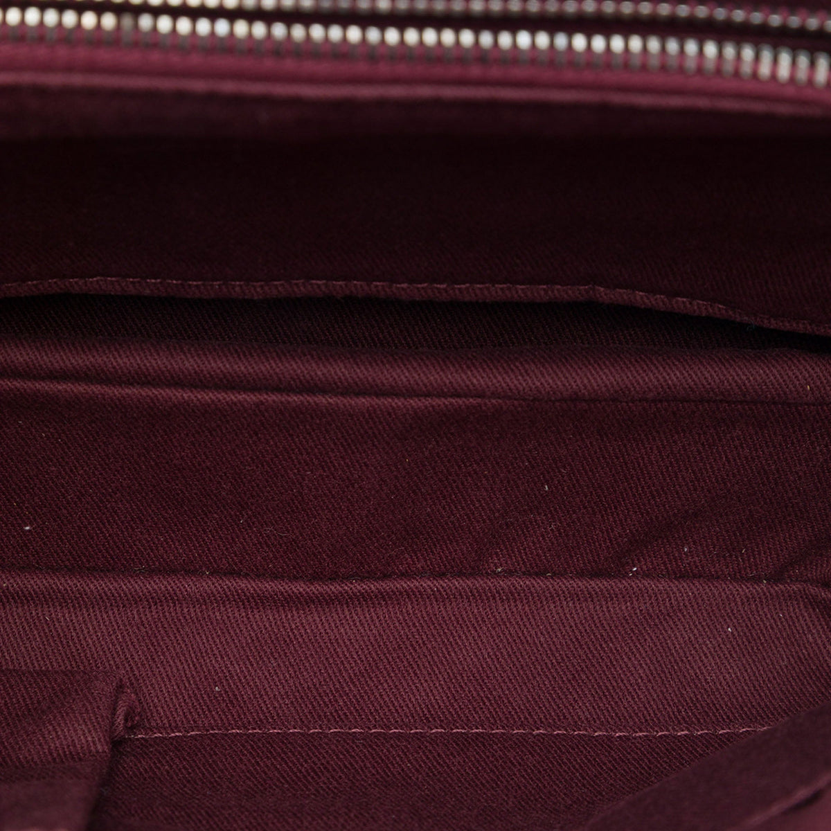 Chanel Quilted Aged Calfskin Logo Accordion Flap — Red