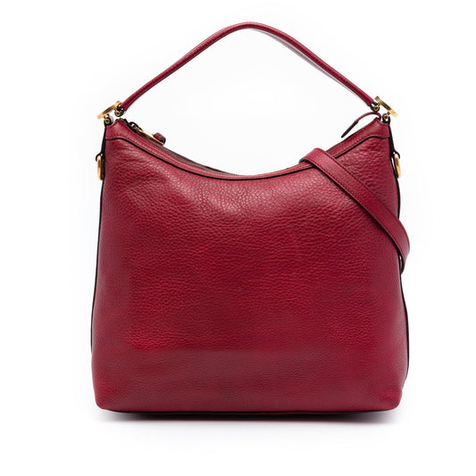 Gucci Small Grained Calfskin Miss GG Satchel