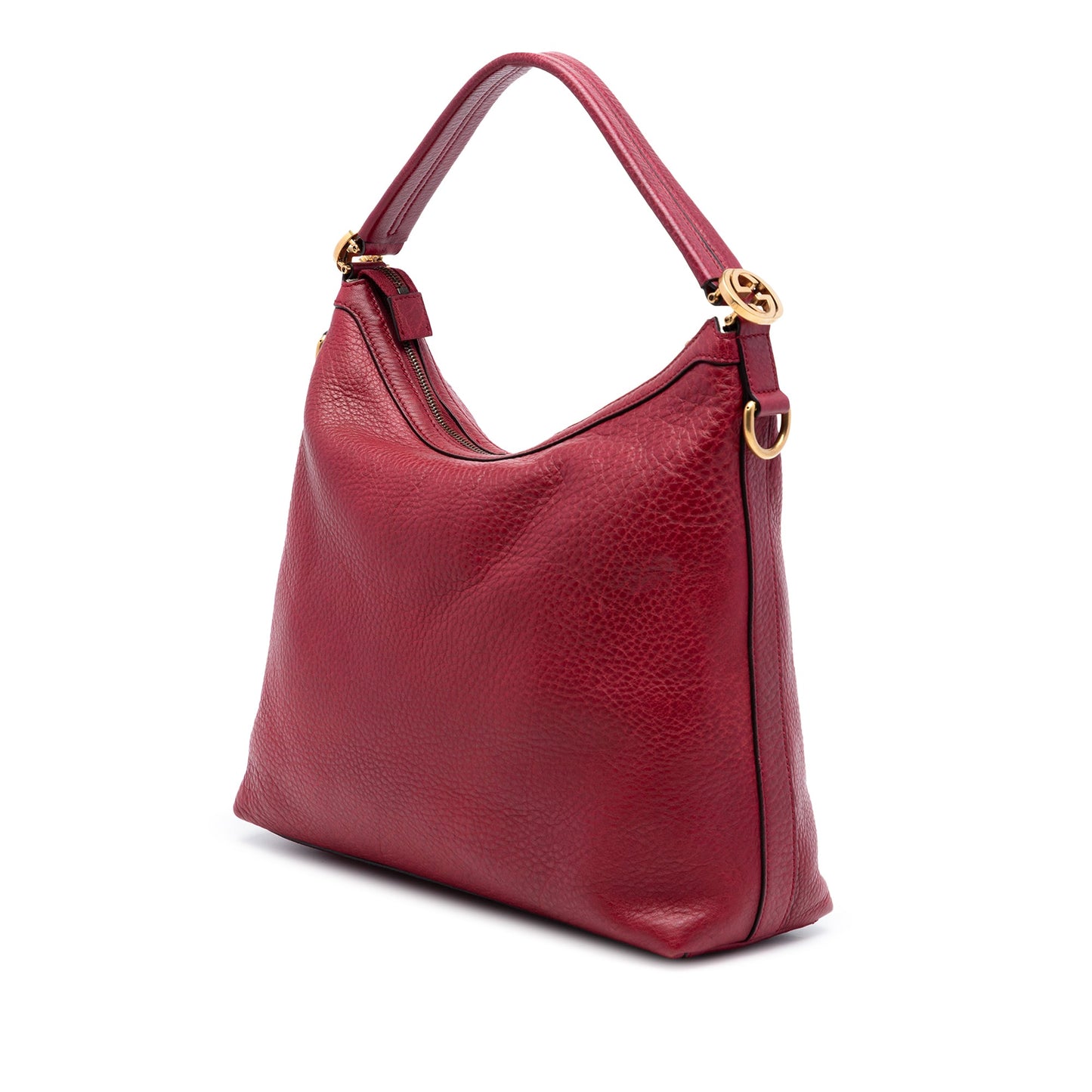 Gucci Small Grained Calfskin Miss GG Satchel