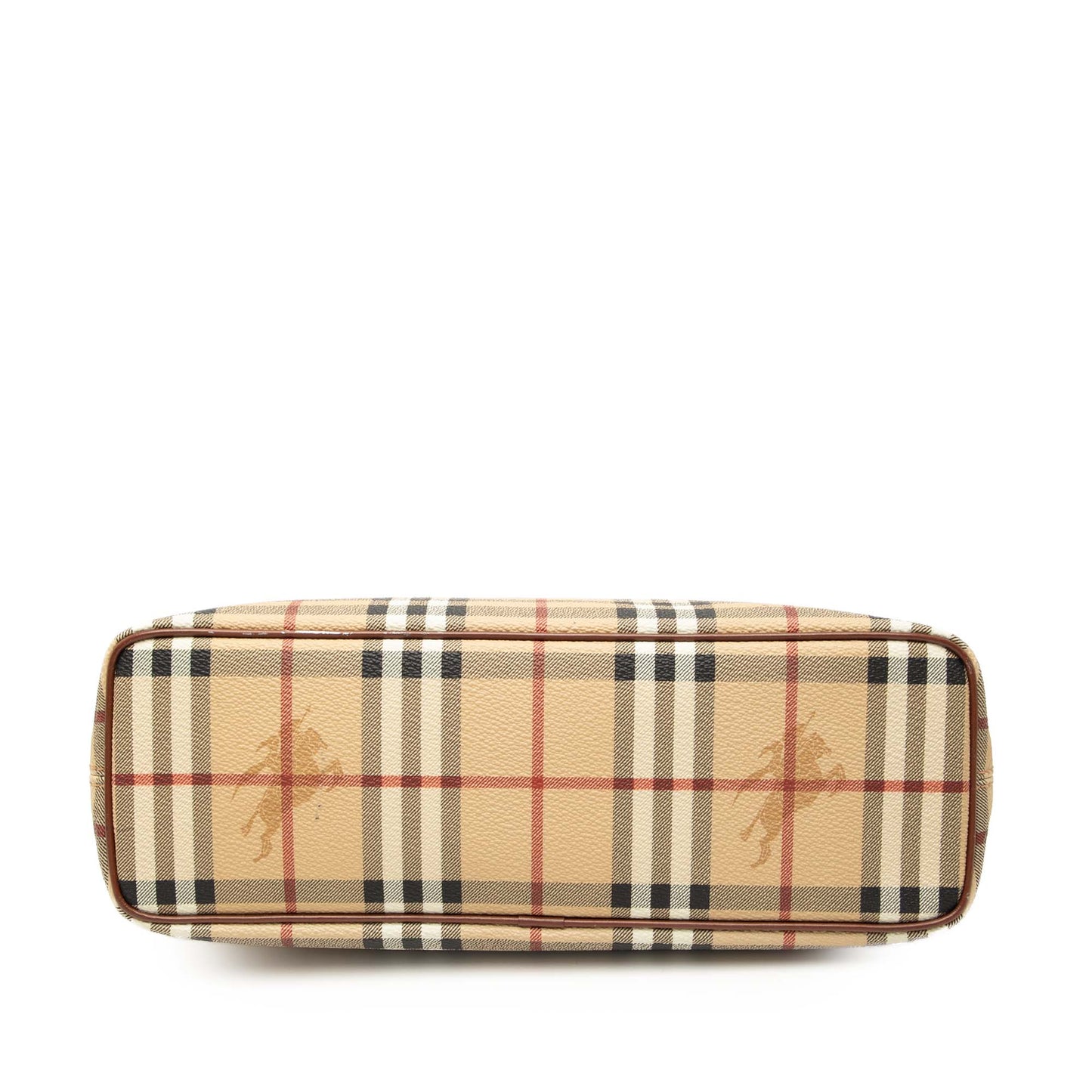 Burberry Haymarket Check Coated Canvas Tote