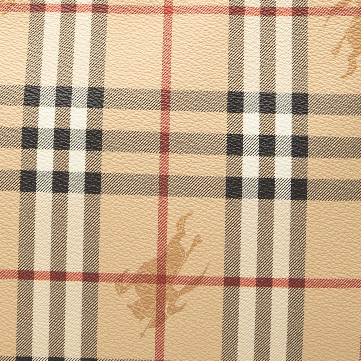 Burberry Haymarket Check Coated Canvas Tote