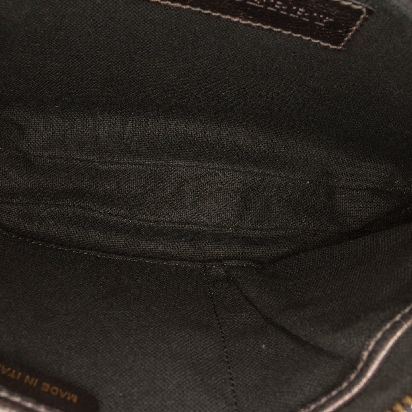 Burberry Supernova Check Canvas and Metallic Leather Crossbody