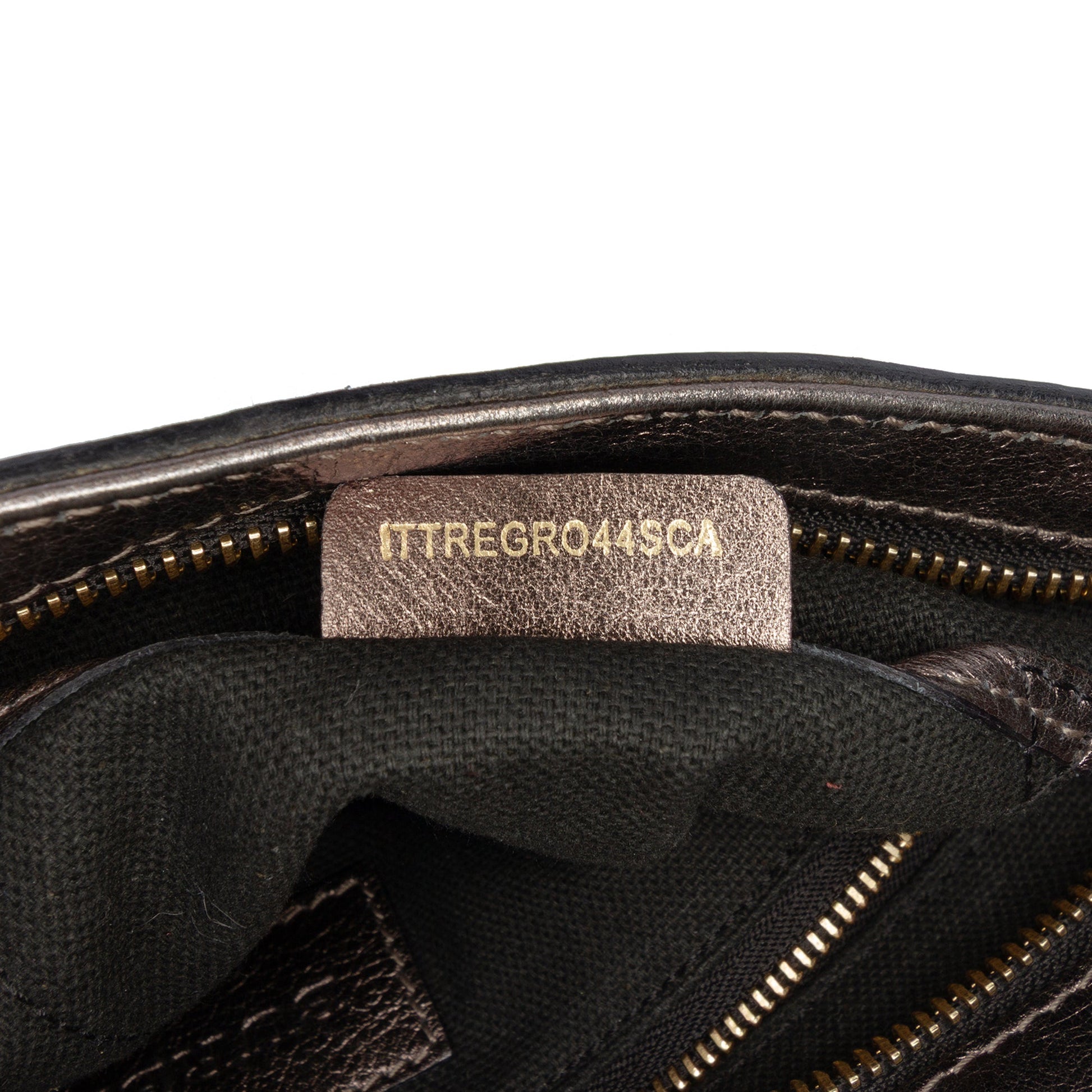 Burberry Supernova Check Canvas and Metallic Leather Crossbody