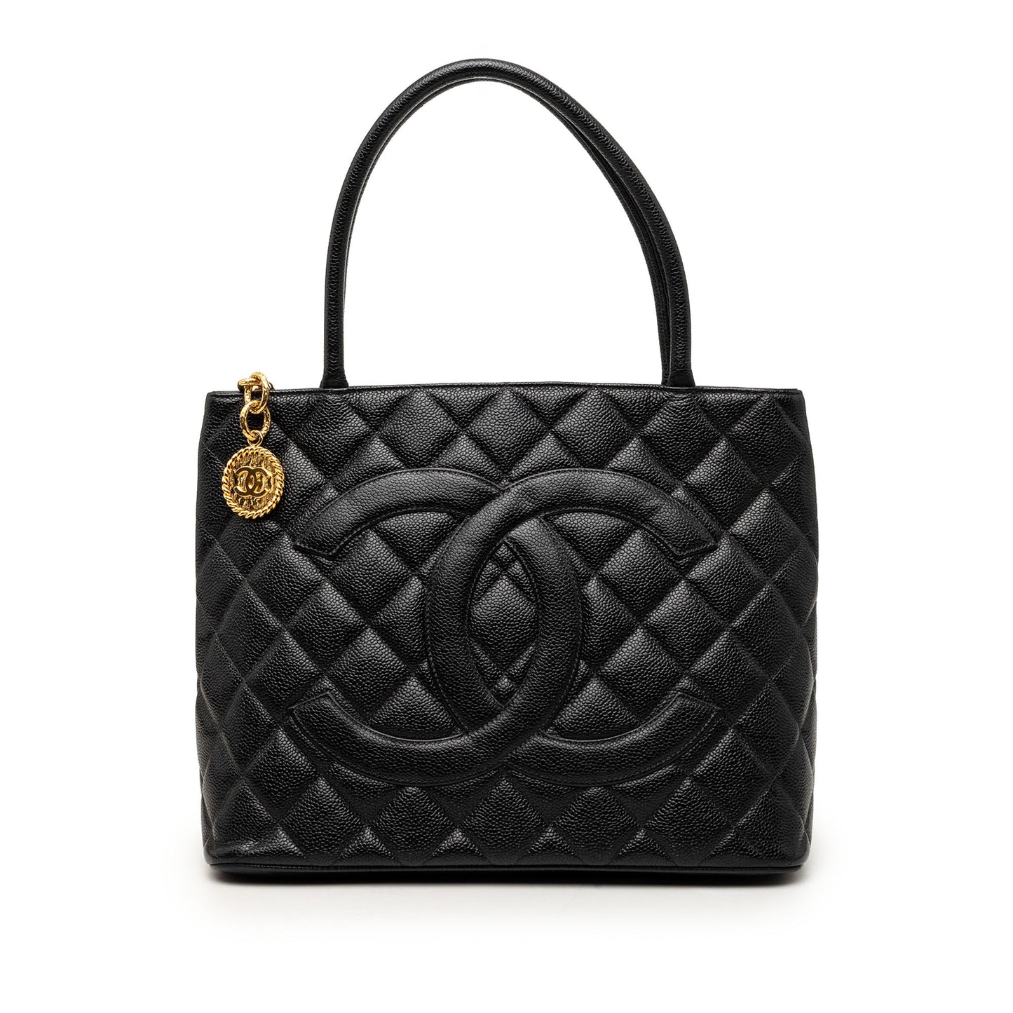 Chanel Caviar Medallion Tote