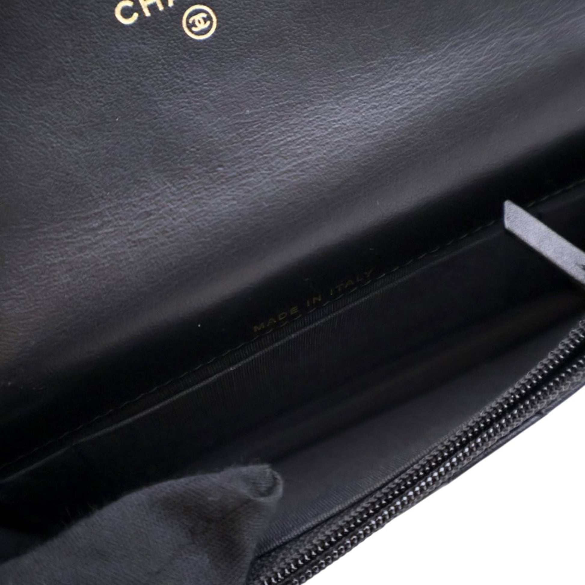 Chanel Quilted Lambskin Maxi Pearls Clutch With Chain