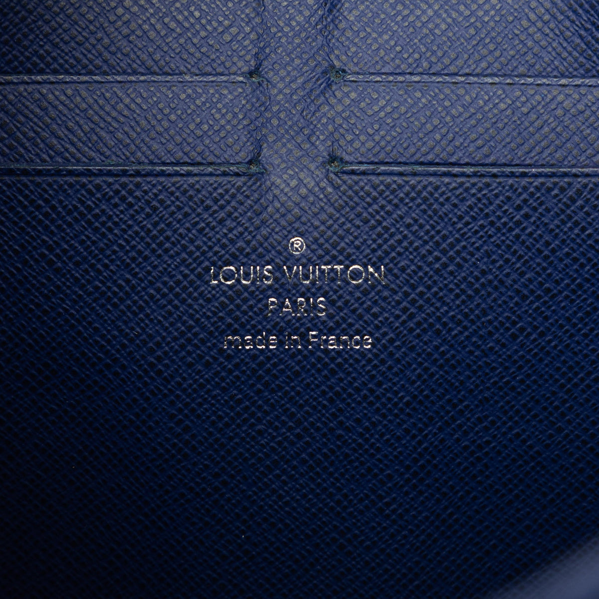 Louis Vuitton Monogram Taigarama Pochette Voyage MM — Blue