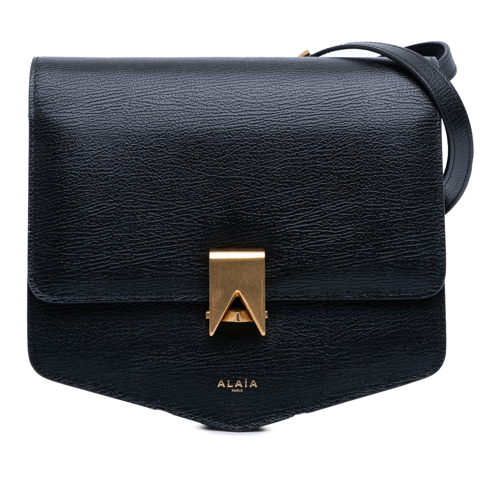 ALAÃA Medium Textured Calfskin Le Papa Crossbody
