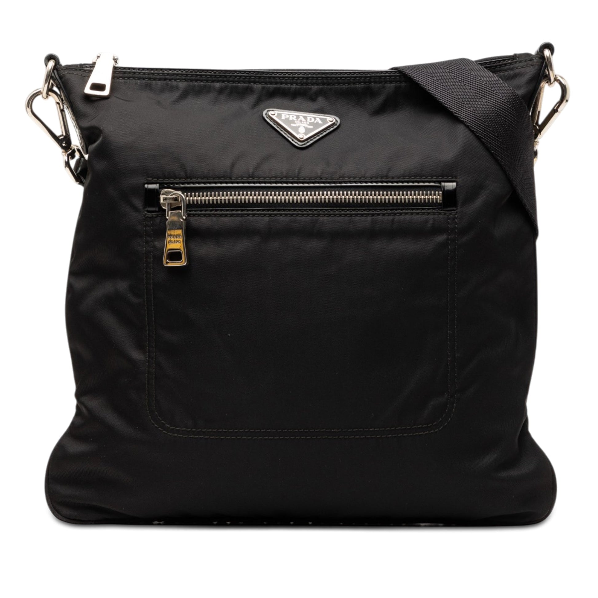 Prada Tessuto Zip Top Crossbody