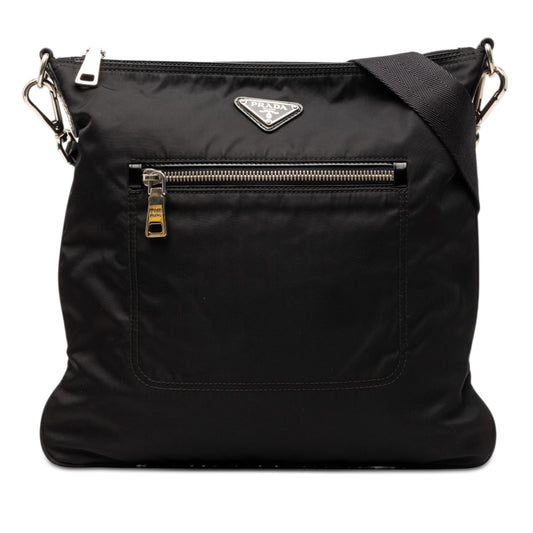 Prada Tessuto Zip Top Crossbody