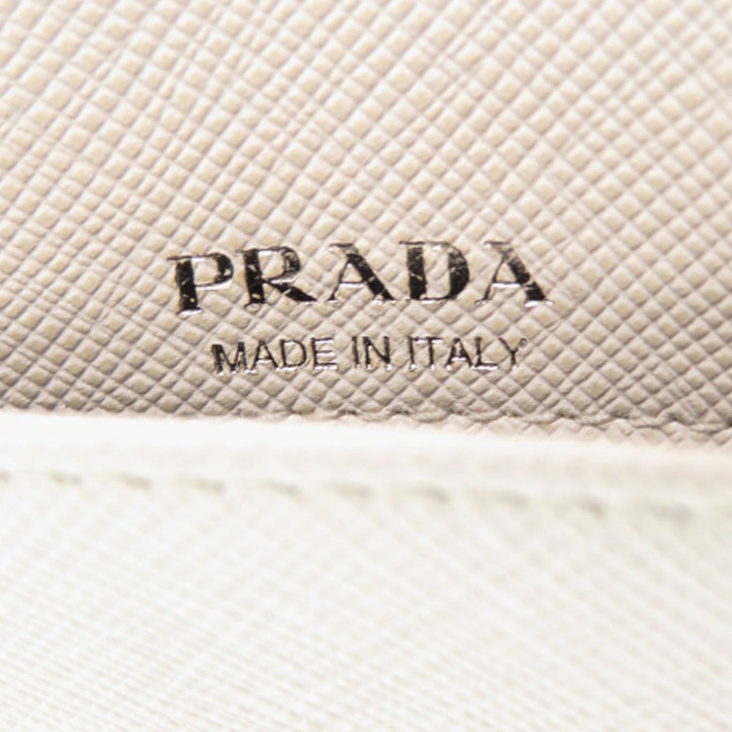 Prada Saffiano Patch Phone Holder