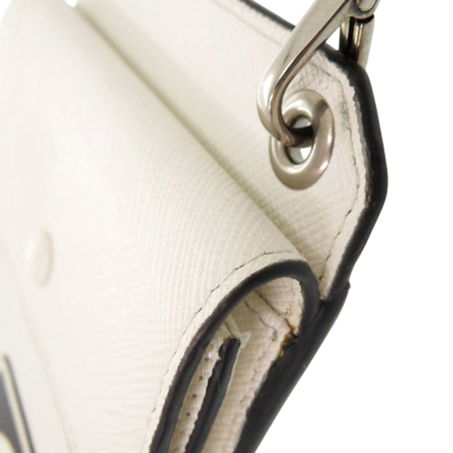 Prada Saffiano Patch Phone Holder