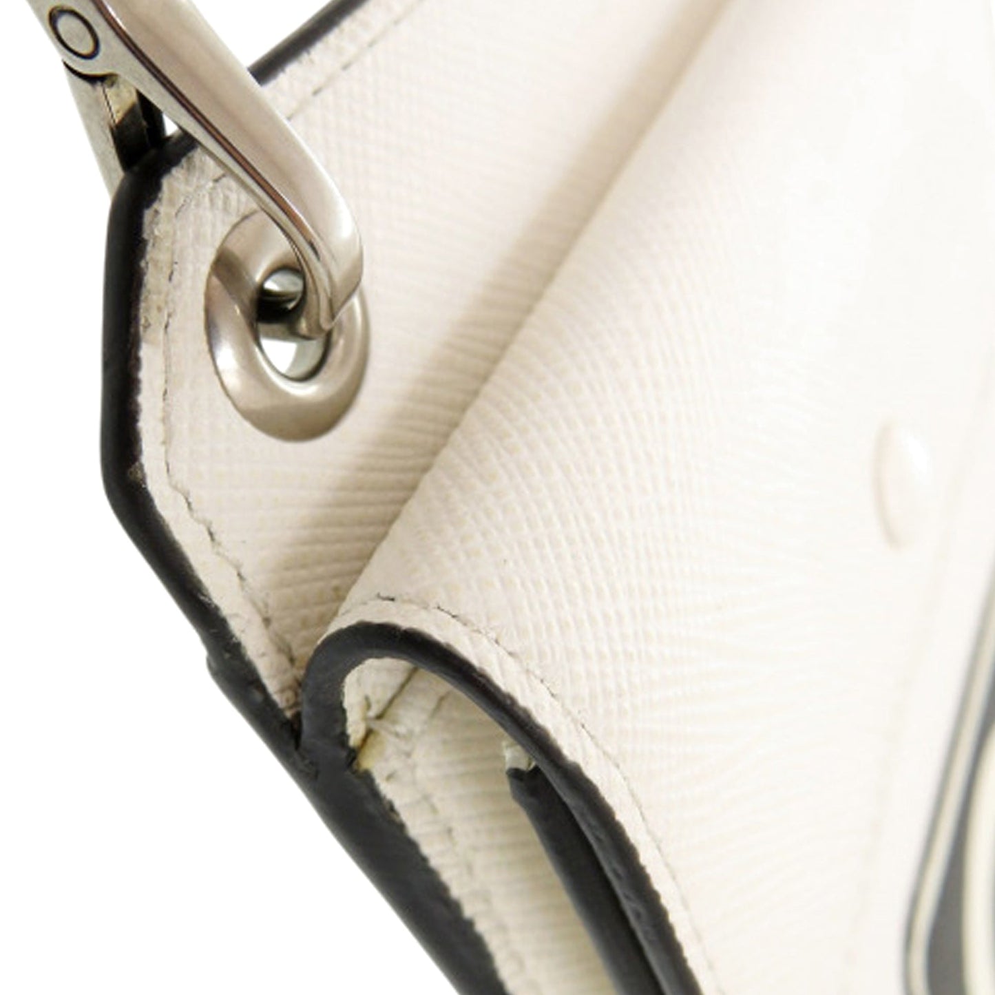 Prada Saffiano Patch Phone Holder