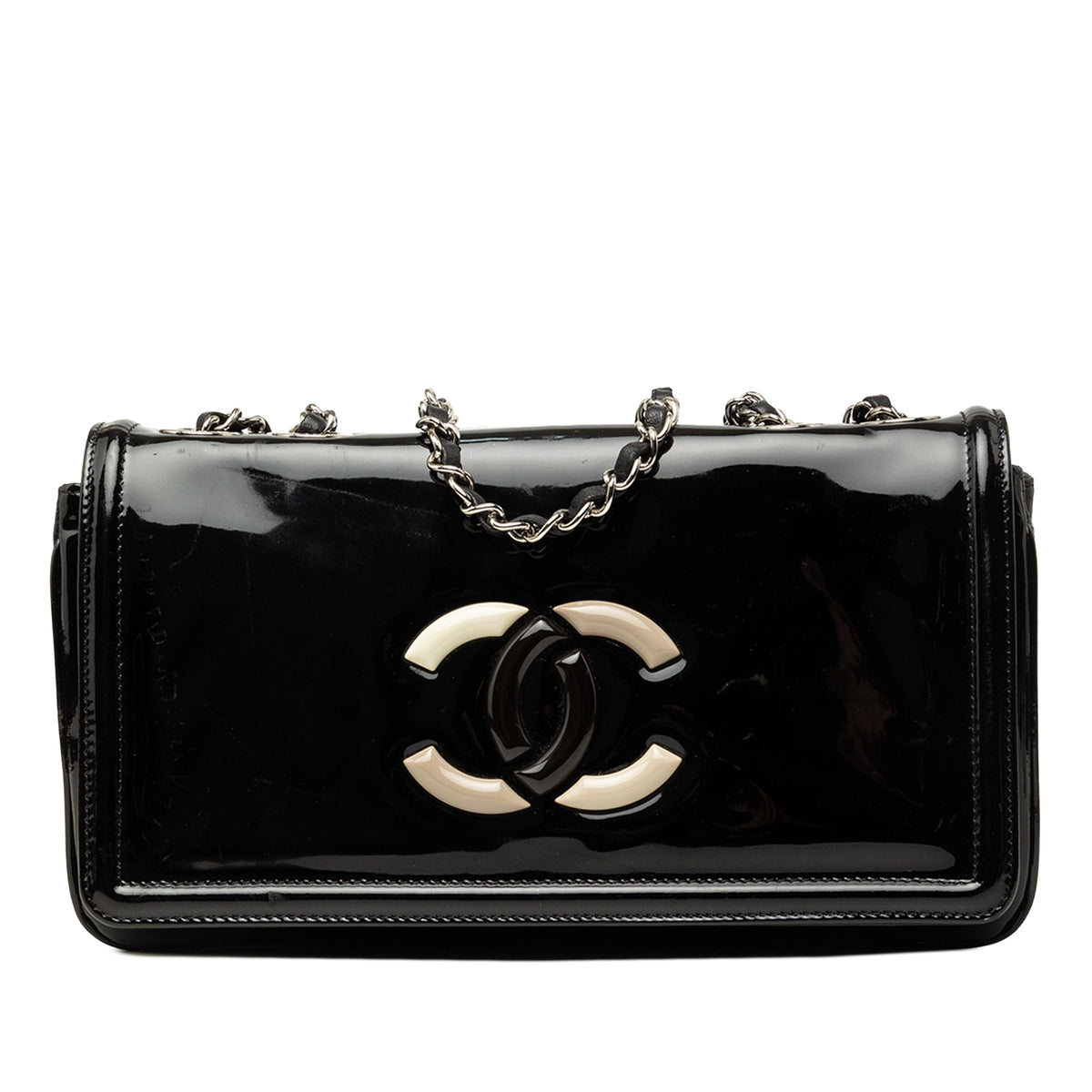 Chanel CC Patent Lipstick Ligne Flap