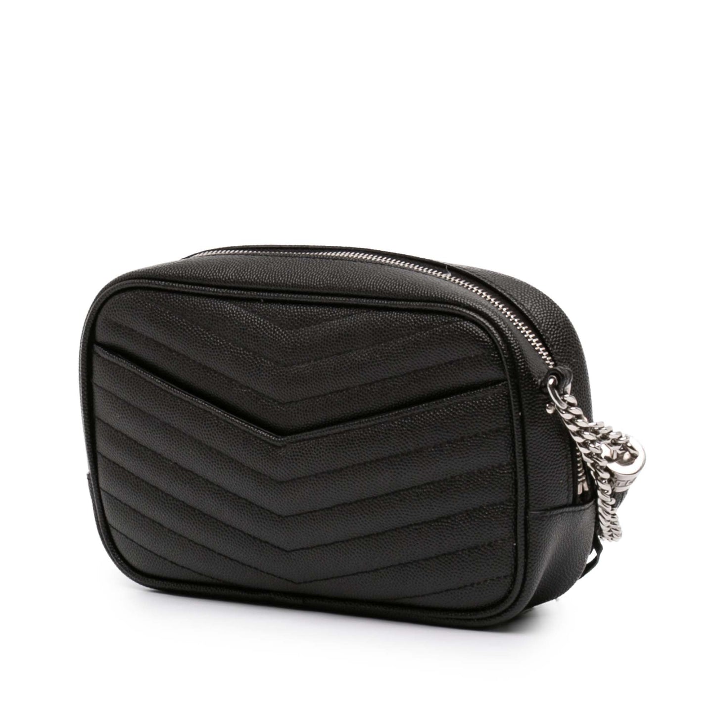 Saint Laurent Mini Grain de Poudre Monogram Lou Camera Bag