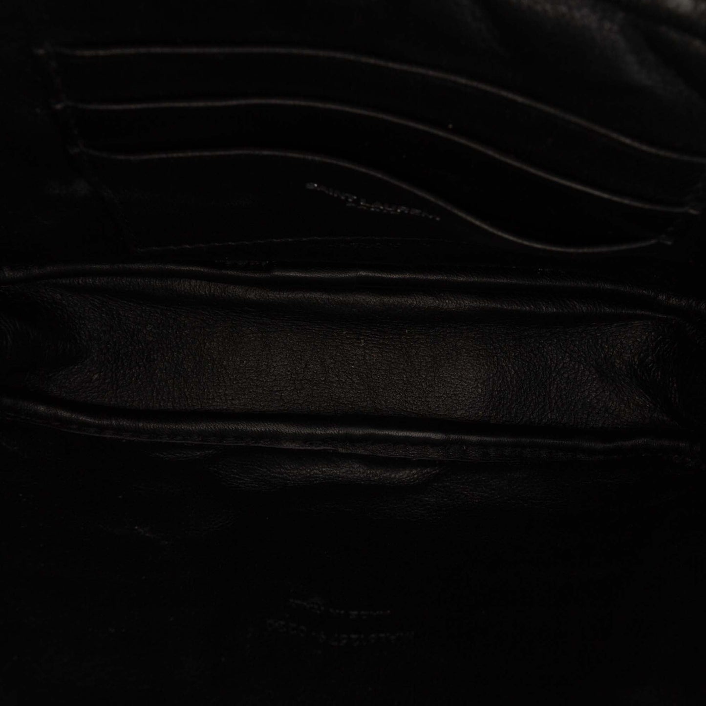 Saint Laurent Mini Grain de Poudre Monogram Lou Camera Bag