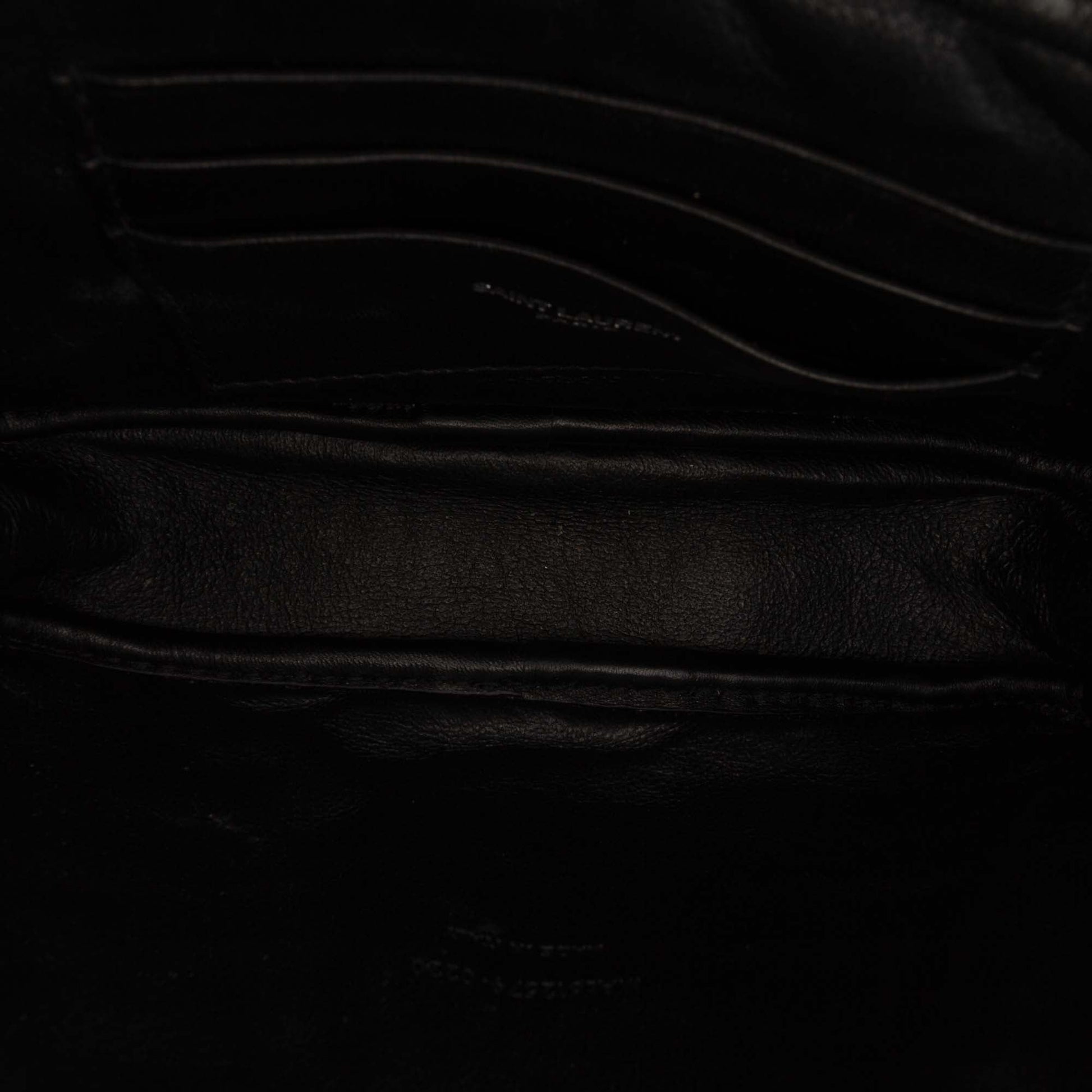 Saint Laurent Mini Grain de Poudre Monogram Lou Camera Bag