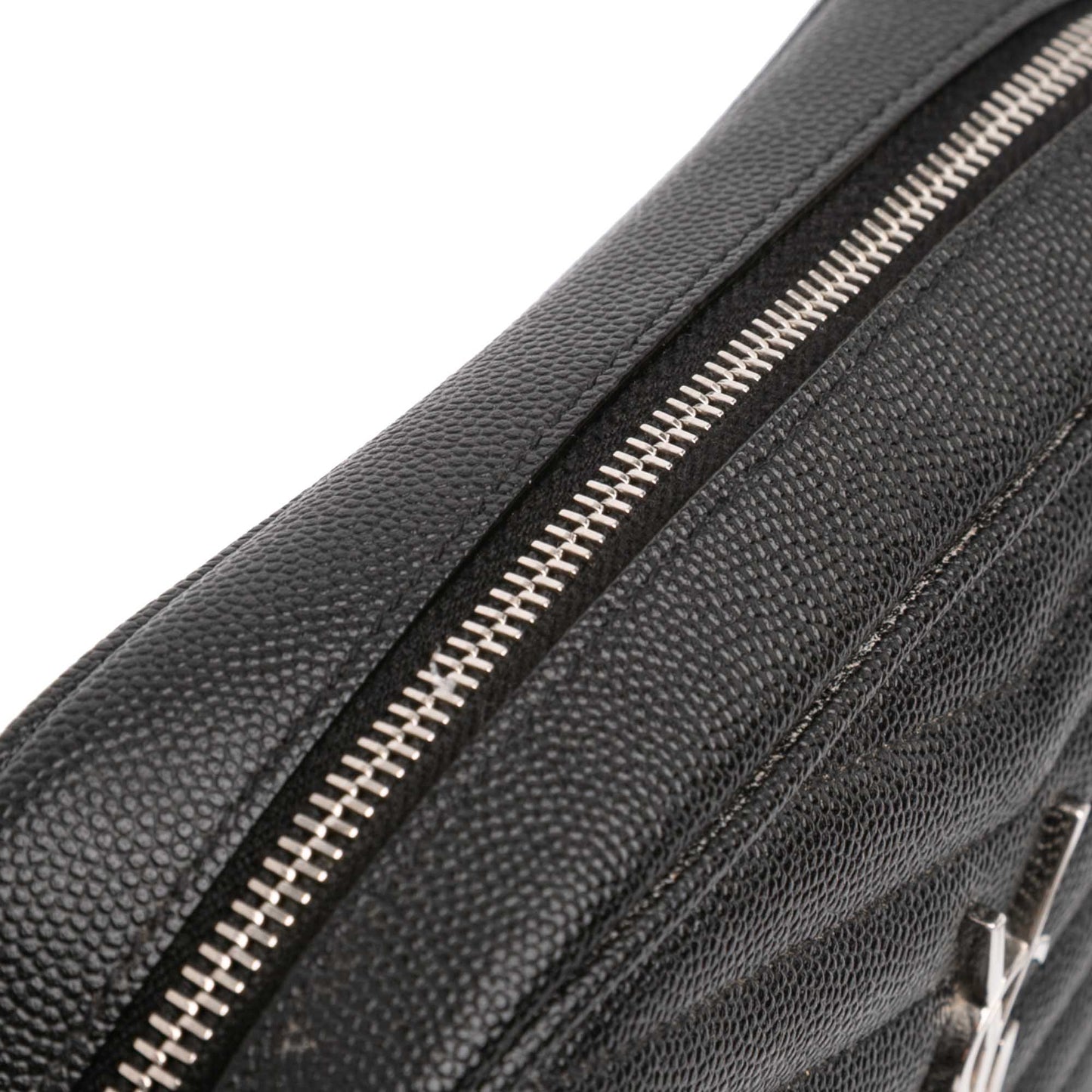 Saint Laurent Mini Grain de Poudre Monogram Lou Camera Bag