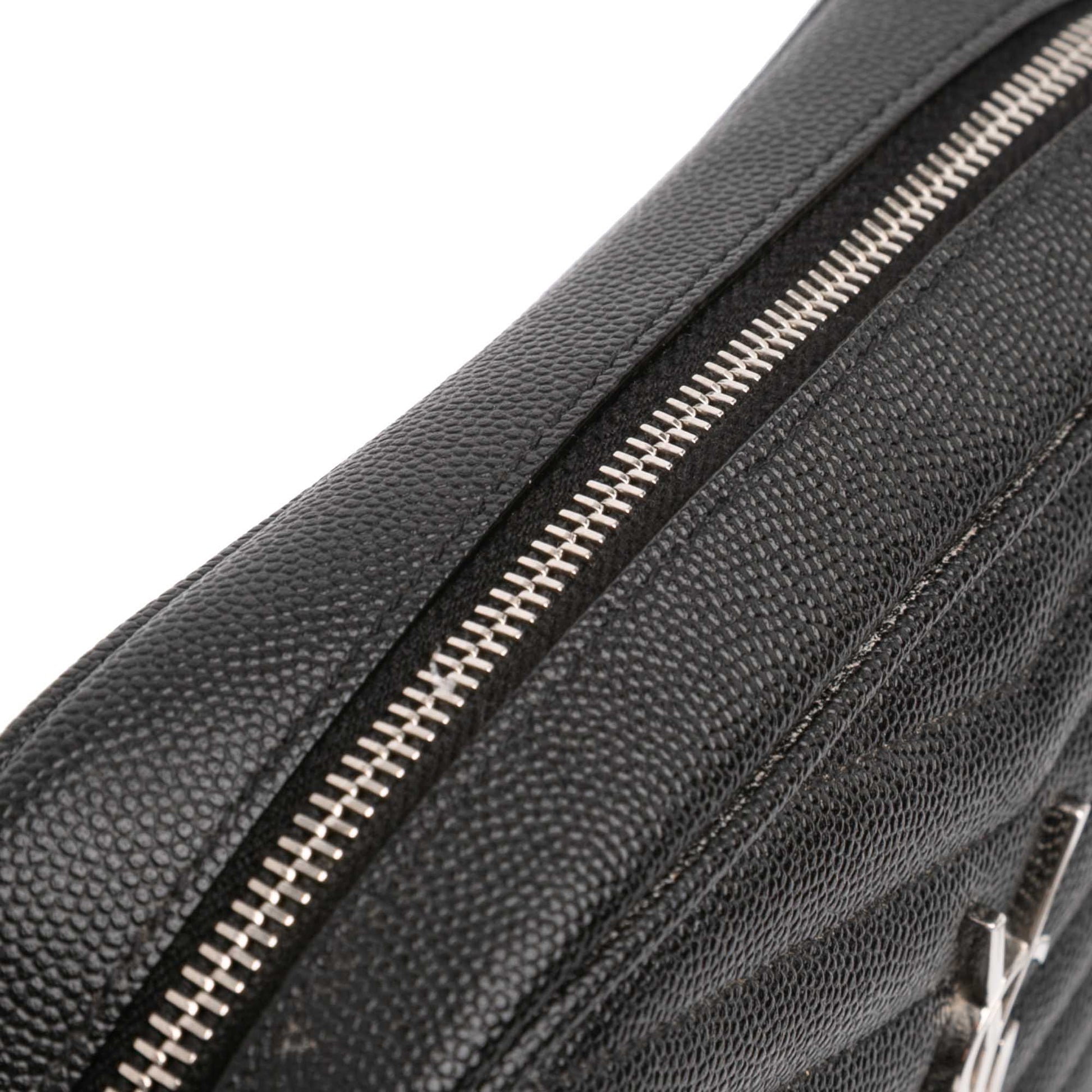 Saint Laurent Mini Grain de Poudre Monogram Lou Camera Bag