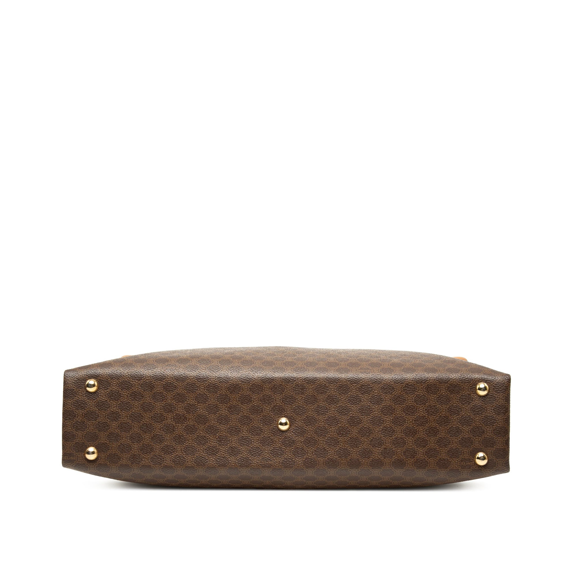 Celine Macadam Coated Canvas Business Bag