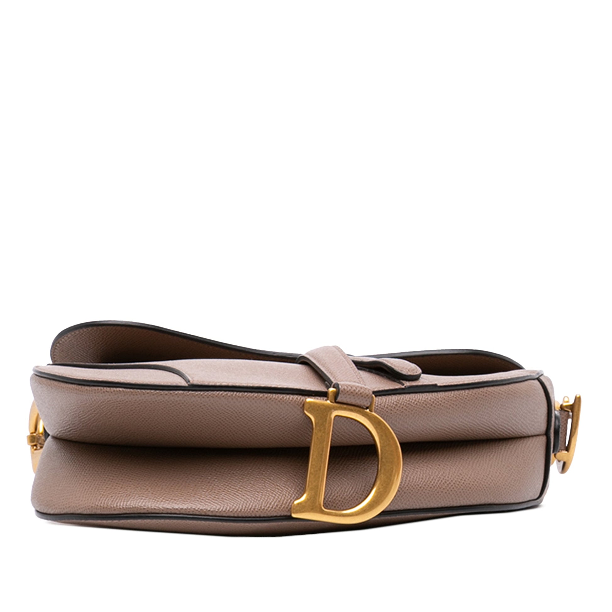 Dior Grained Calfskin Saddle Bag