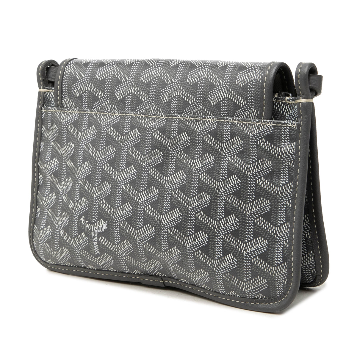 Goyard Goyardine Plumet Pocket Wallet — Gray