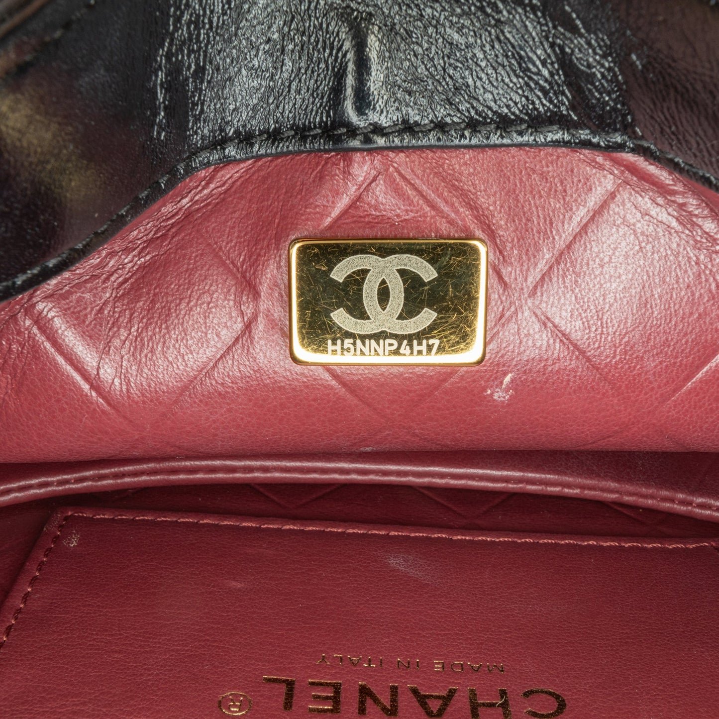 Chanel CC Quilted Calfskin Round Moon Messenger Flap