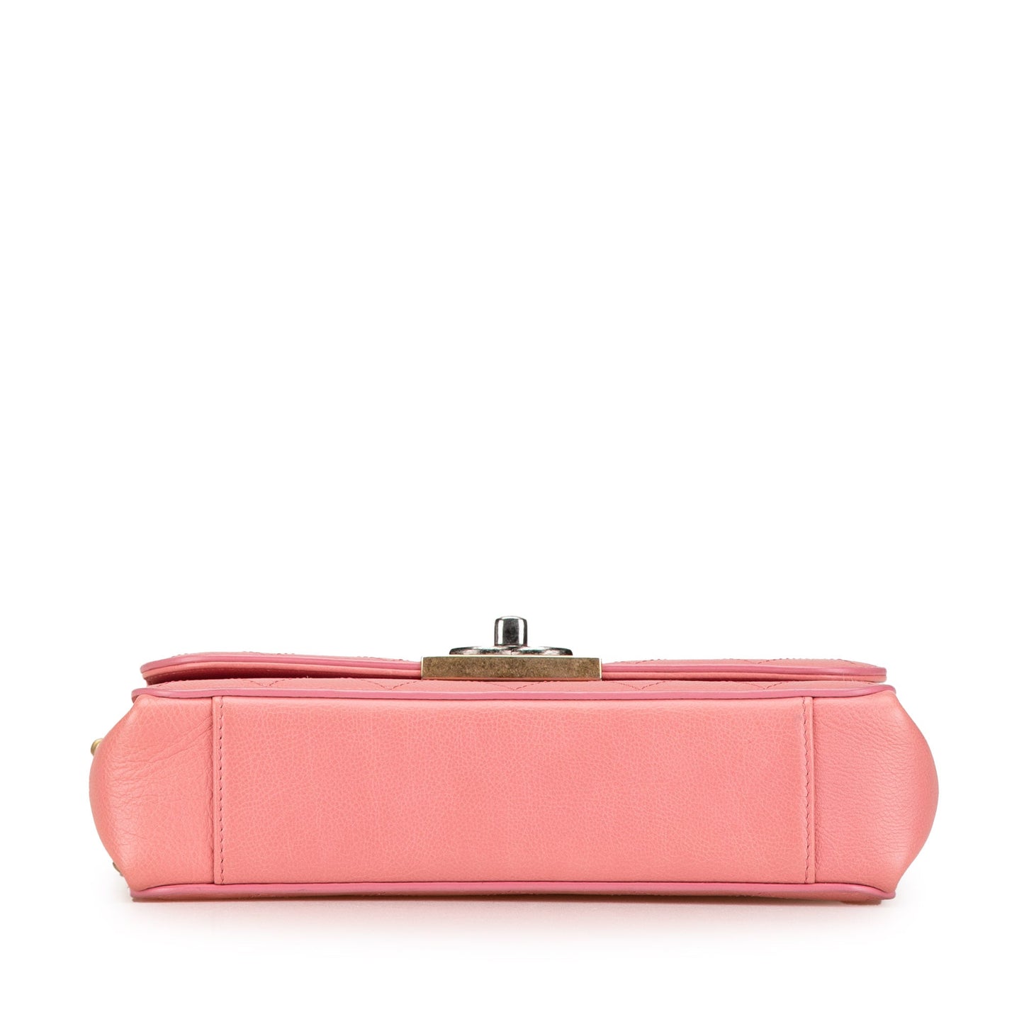 Chanel Quilted Calfskin Straight Lined Flap