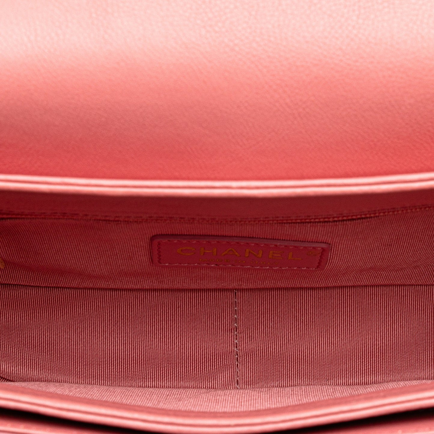 Chanel Quilted Calfskin Straight Lined Flap