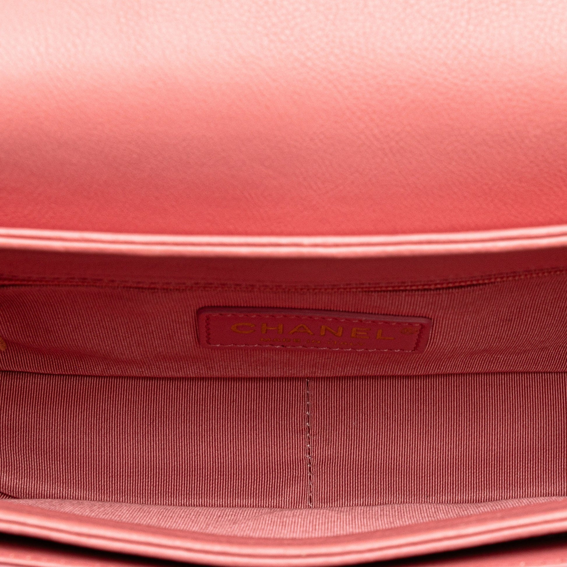 Chanel Quilted Calfskin Straight Lined Flap