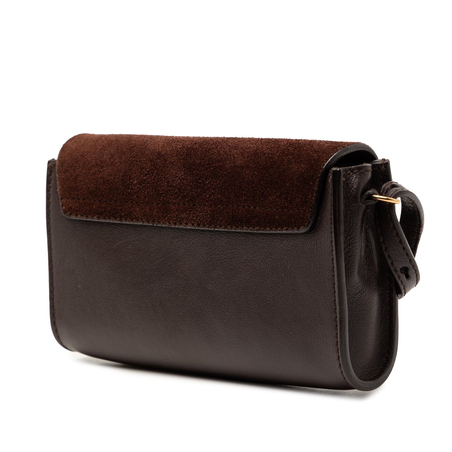 Mini Calfskin and Suede Faye Crossbody