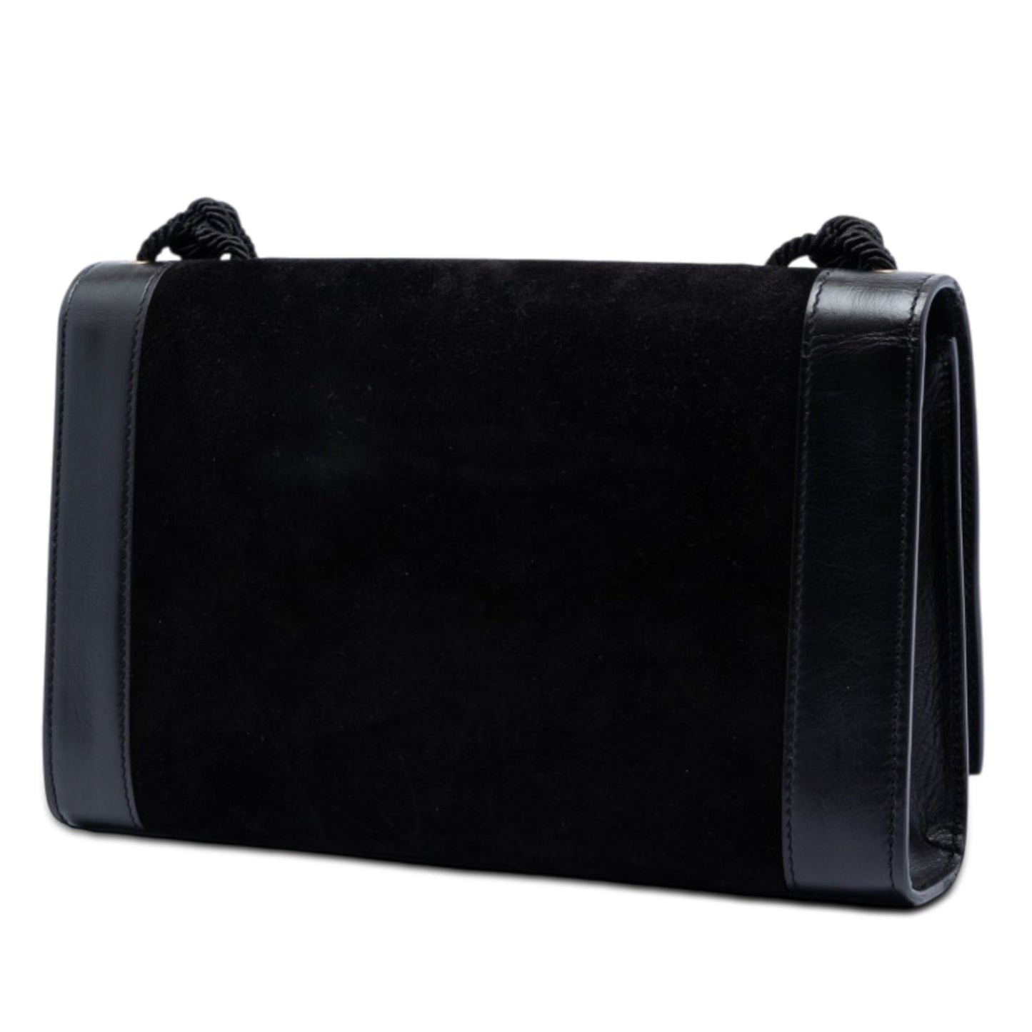 Saint Laurent Medium Suede Rope Stitch Kate Crossbody