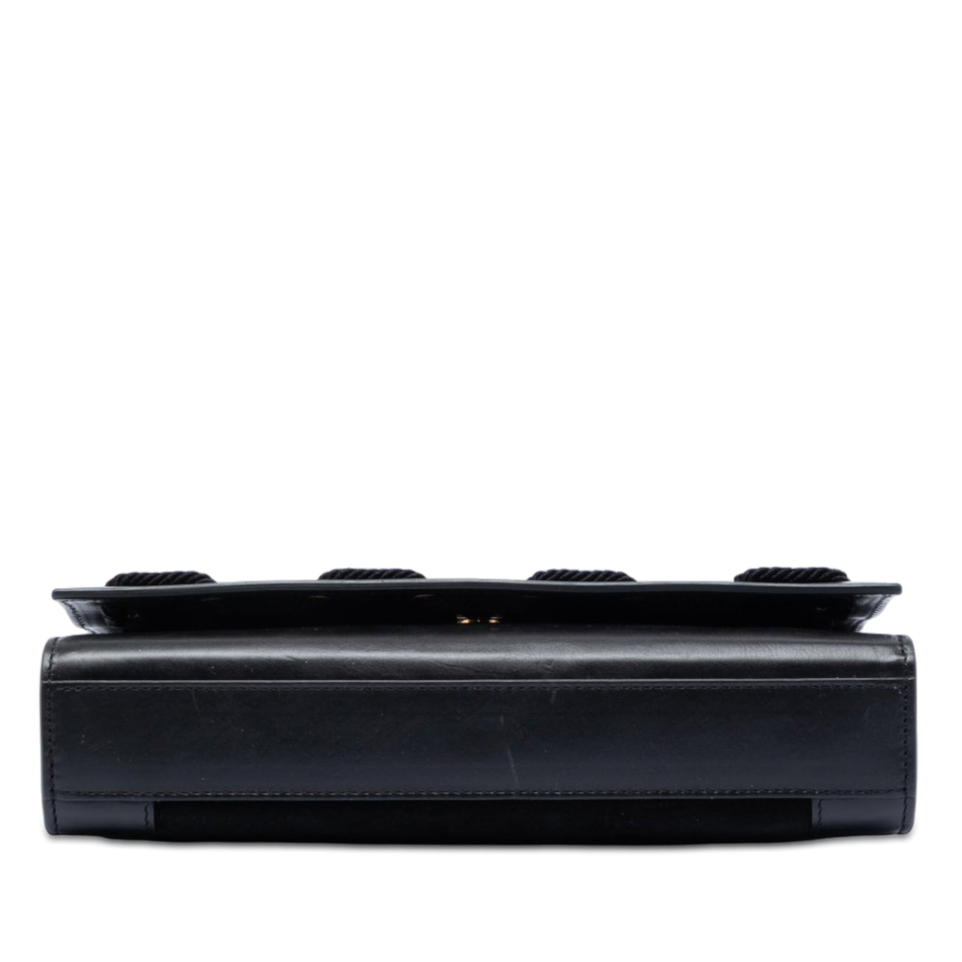 Saint Laurent Medium Suede Rope Stitch Kate Crossbody