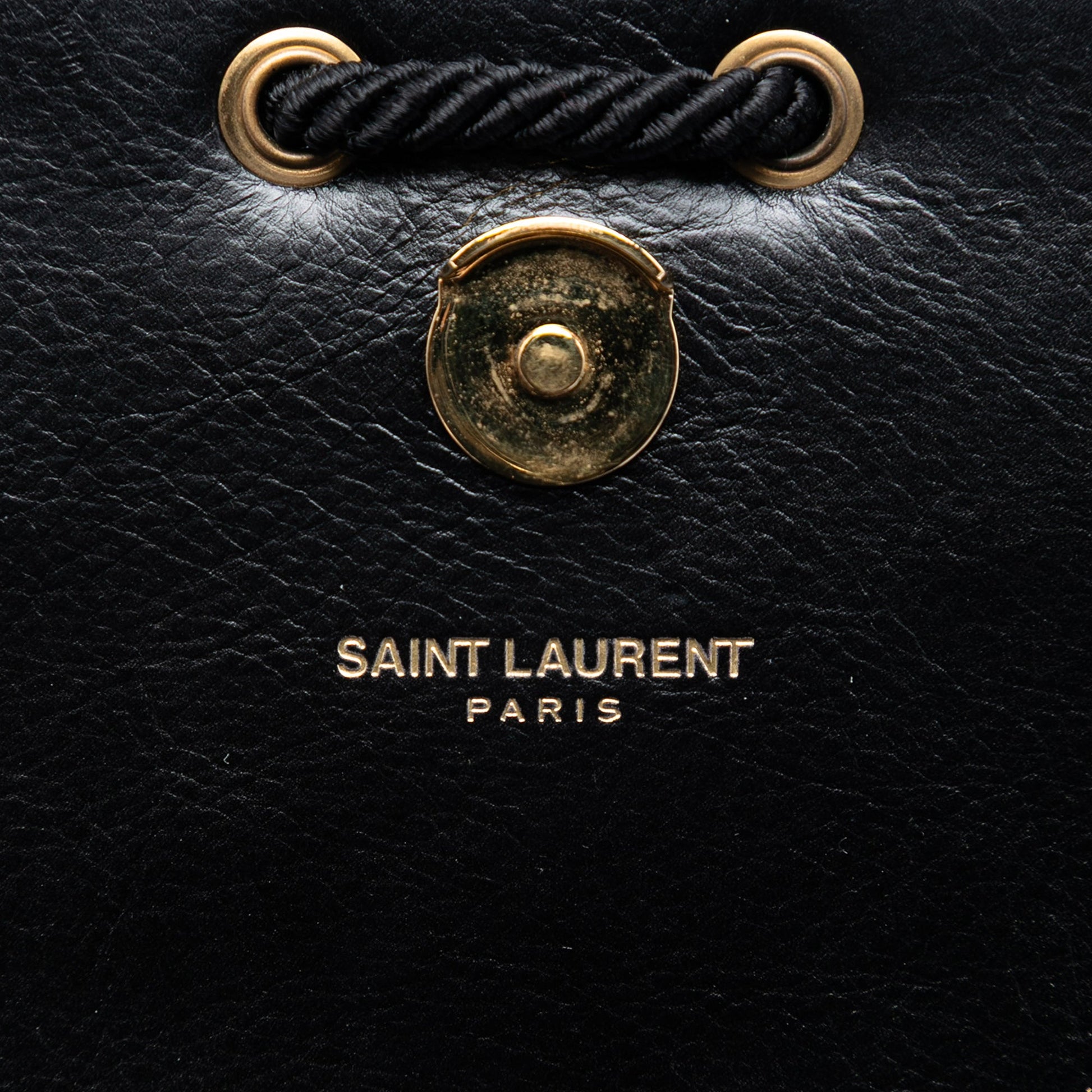 Saint Laurent Medium Suede Rope Stitch Kate Crossbody