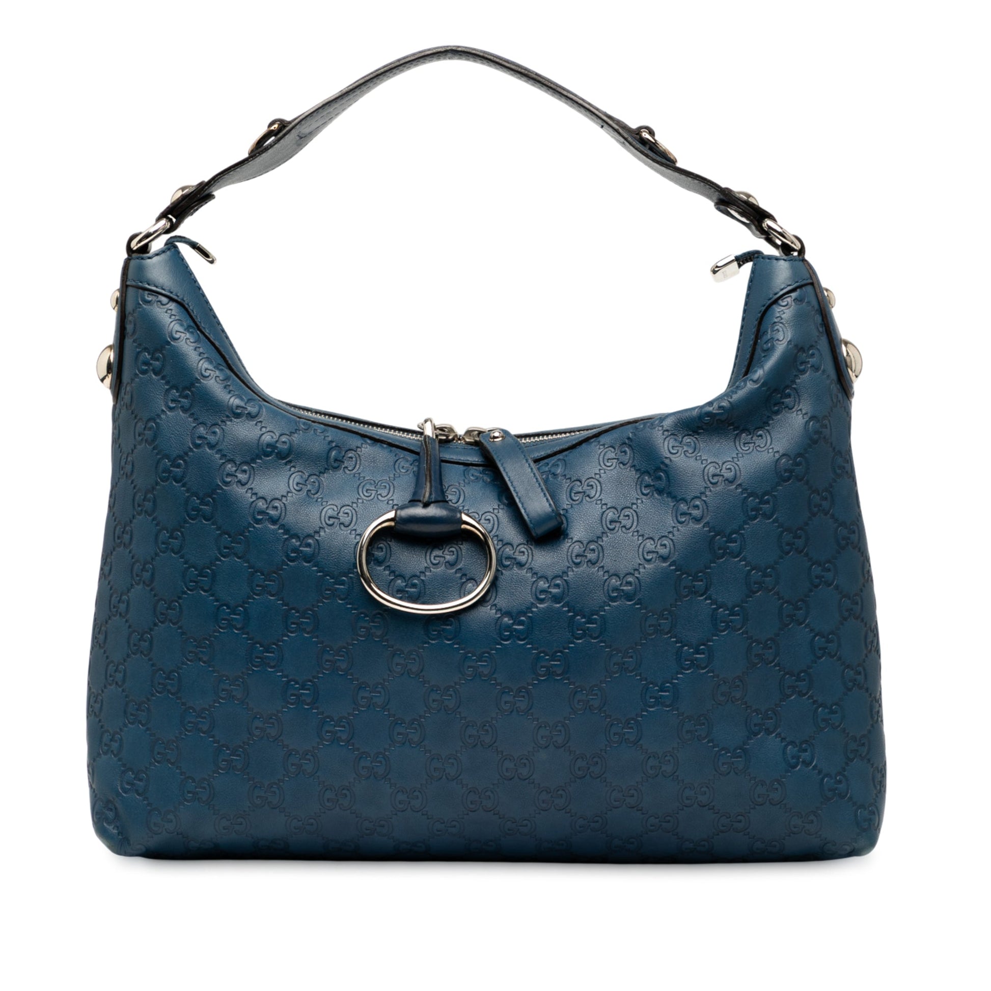 Gucci Medium Guccissima Icon Bit Satchel