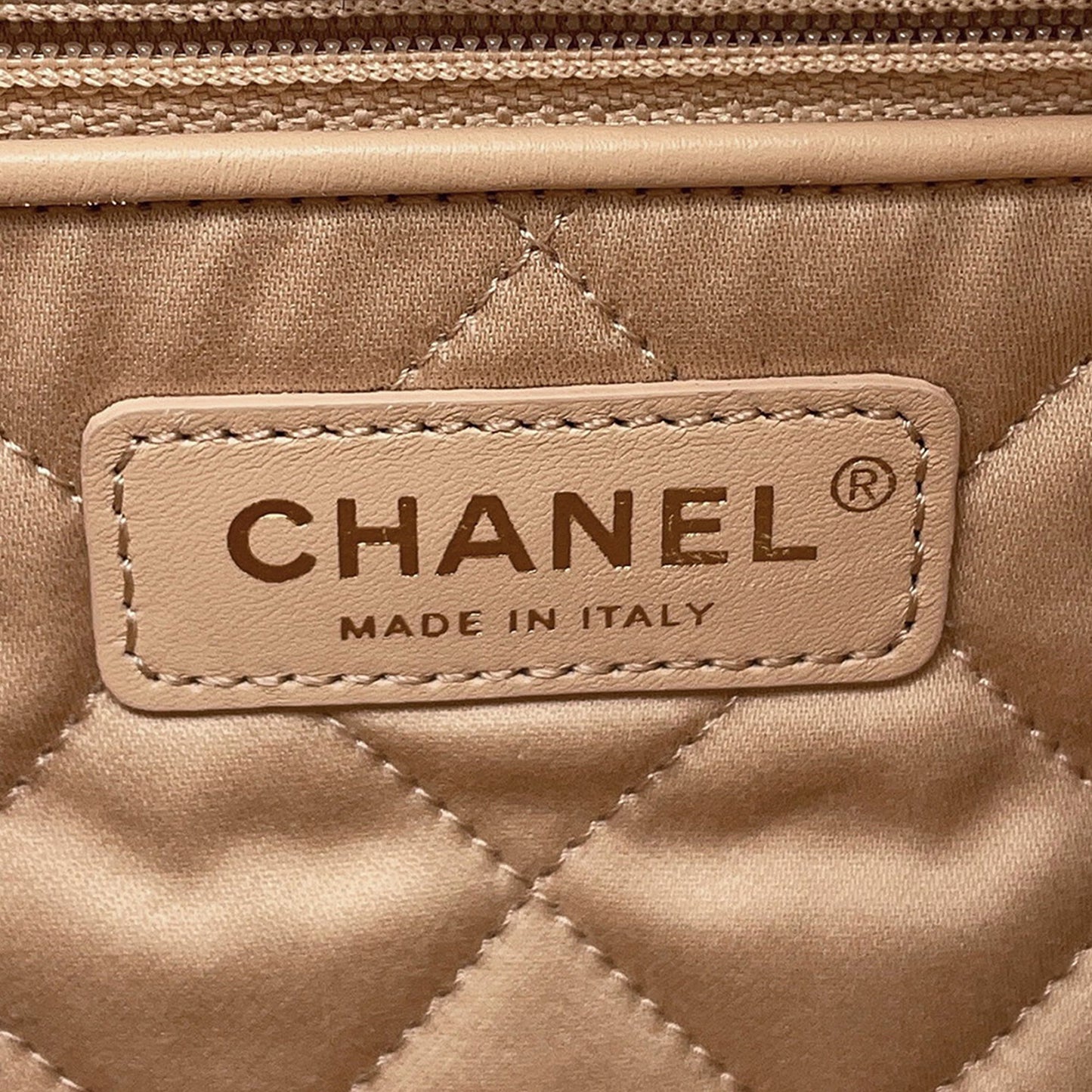 Chanel Small Shiny Calfskin 22 Hobo